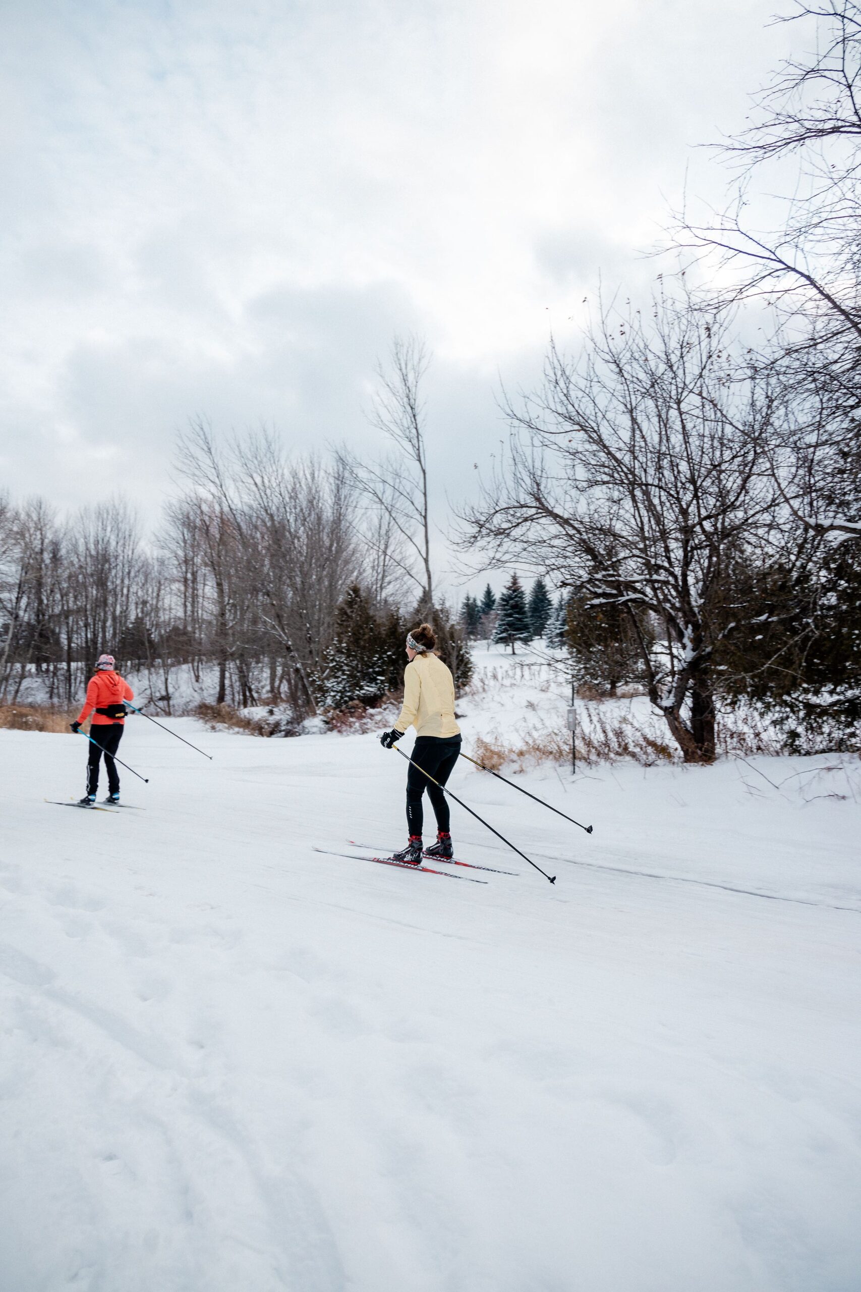 Cross Country skiiers at Highlands Nordic